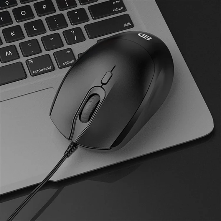 FUDE 3600N Wired Mouse USB Cable Ergonomic Laptop Computer Mouse 3-Key Design Mice for Home and Office