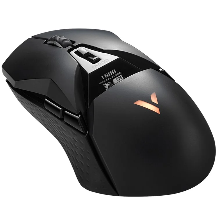 RAPOO VT950S Affichage OLED Affichage de Souris Sans Fil à Double Mode Souris Rvb Gaming Mice 11 Touches Programmation Souris Sans Fil Pour la Maison, le Bureau, Les Sports Électroniques