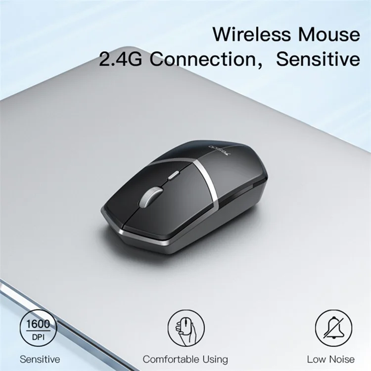 Yesido KB16 2.4G Mouso Potolettrico Wireless 4 Chiave Topi Laptop Per Computer Ergonomici Silenziosi