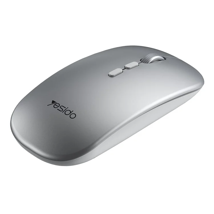 Yesido Kb15 Recarregável 2.4g Sem Fio Mouse Fotoelétrico Fosco Silencioso Laptop Rato