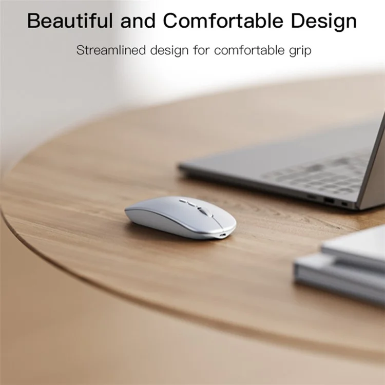 YESIDO KB15 Ricaricabile 2.4G Wireless Mouse Ottico Opaco Silenzioso per Computer Laptop