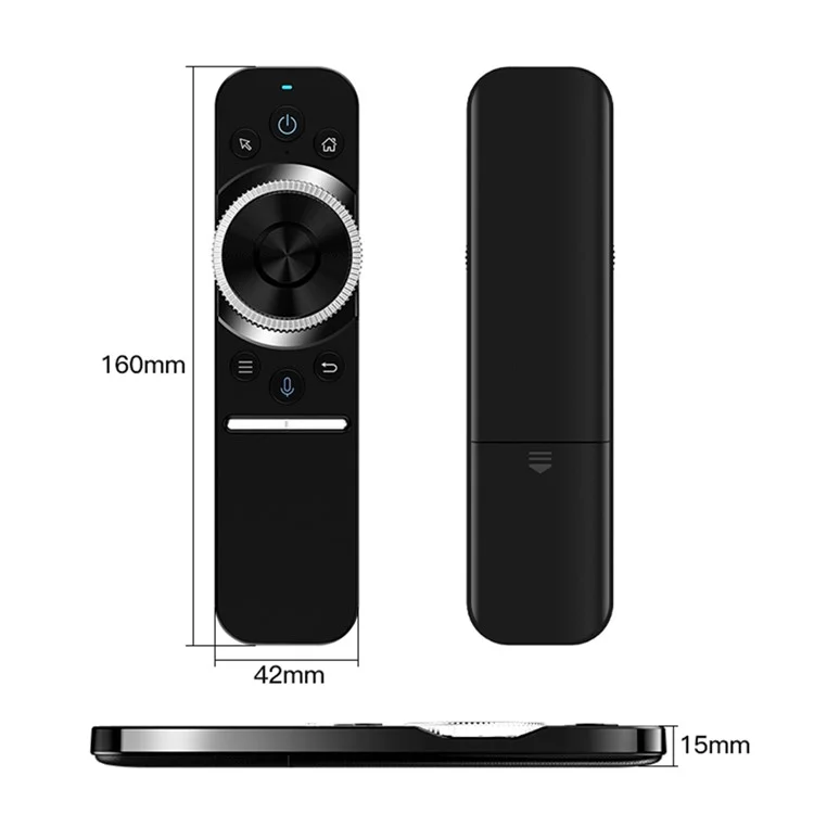 WIS Air Mouse 2.4G Wireless Six Gyroscope Voice Remote Control for Android TV Box Mini PC