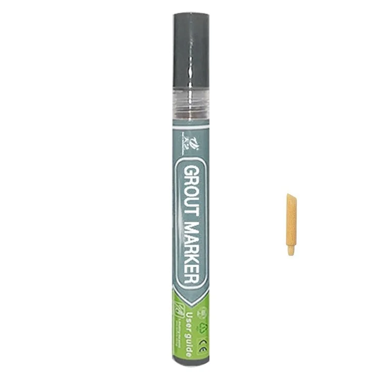 TIANYI Плиточный маркер Grout Pen Wall Seam Pen для плитки Напольные ванные комнаты Деконтаминация Инструмент для ремонта швов - темно-серый