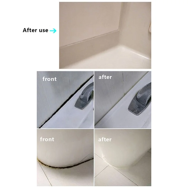TIANYI Marqueur de joint de carrelage Stylo pour carrelage mural Salle de bain Outil de réparation des joints de décontamination - Marron foncé