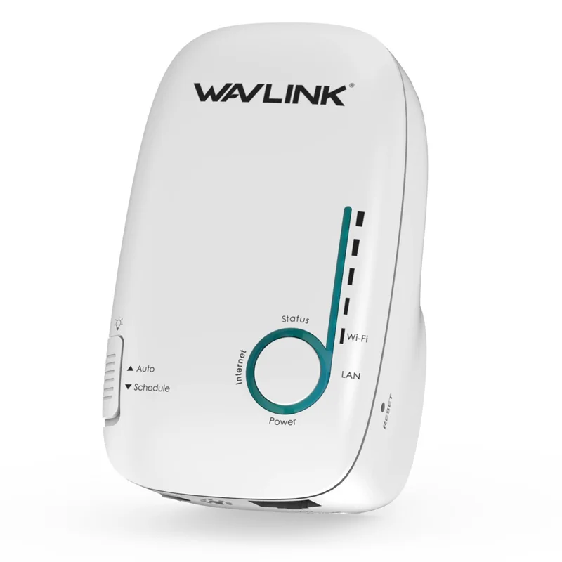 WAVLINK AC1200 2.4G+5G Dual Band Wireless Repeater Household WiFi Router Network Extender WN576K1 - White / EU Plug