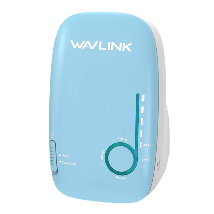 WAVLINK AC1200 2.4g + 5g Bande Bande Sepprimage Repectation du Rour Médents du Router le Router - Bleu / Bouche Britannique