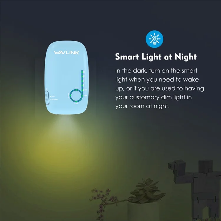 WAVLINK AC1200 3PCS Dual Band 5G+2.4G Беспроводной интернет-роутер, повторитель WiFi, усилитель Wi-Fi WN576K3 - синий / Евровилка