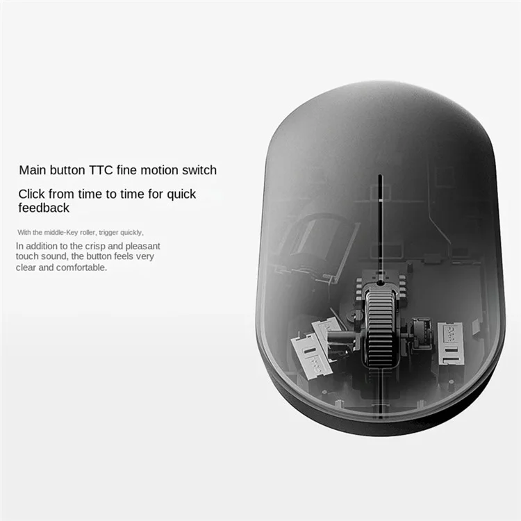 Xiaomi Lite 2 Mwxsb02m 2,4 Ghz 1000DPI Ergonomische Optische Maus -gaming -mäuse