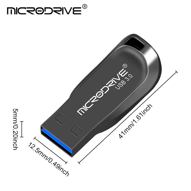 MICRODRIVE CZ50 16GB Unità USB 3.0 ad alta velocità Pendrive - Argento 