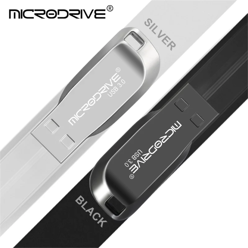 MICRODRIVE CZ50 32GB Photo Storage Thumb Stick USB 3.0 Data Flash Drive - Silver