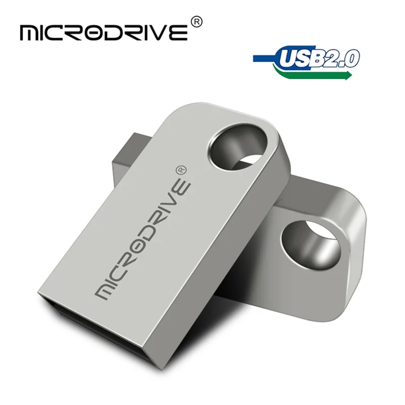 MICRODRIVE 16G Unità flash USB in metallo Stick Laptop USB 2.0 Flash Drive