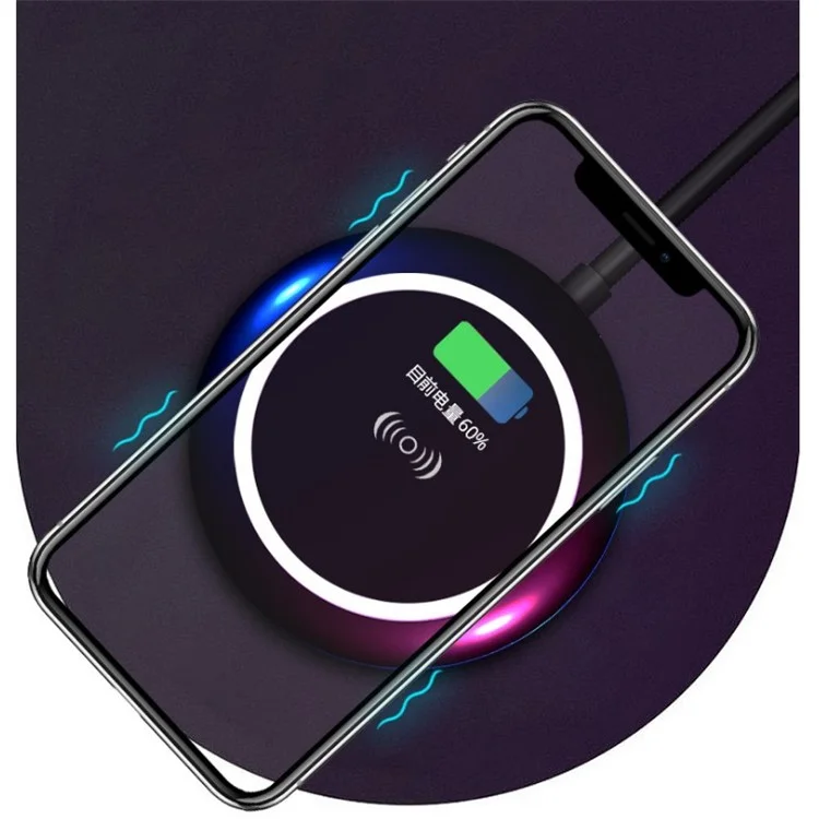 QTH901 9 in 1 Type C Hub Wireless Charger Card Reader with HDMI USB 3.0x3 HDMI RJ45 SD TF Card Slot