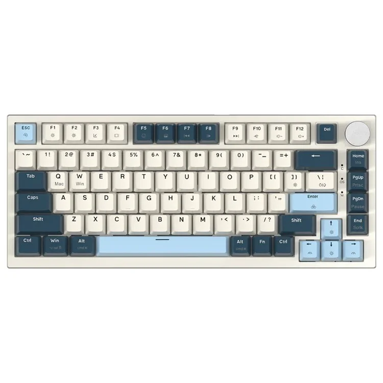 ATTACK SHARK K85 Type-C Wired Mechanical Keyboard Wired 82 Keys Magnetic Switch RGB Gaming Keyboard - Blue