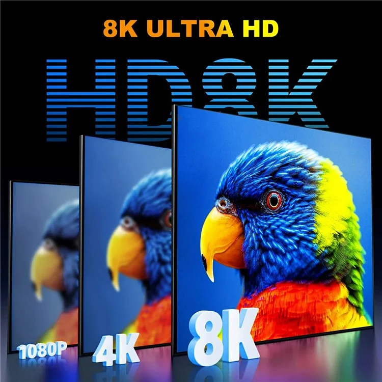 H96 Max M9 8K Set Top Box Android 14.0 8GB RAM 128GB ROM WiFi6 1000M LAN BT5.4 TV Box - Spina UK