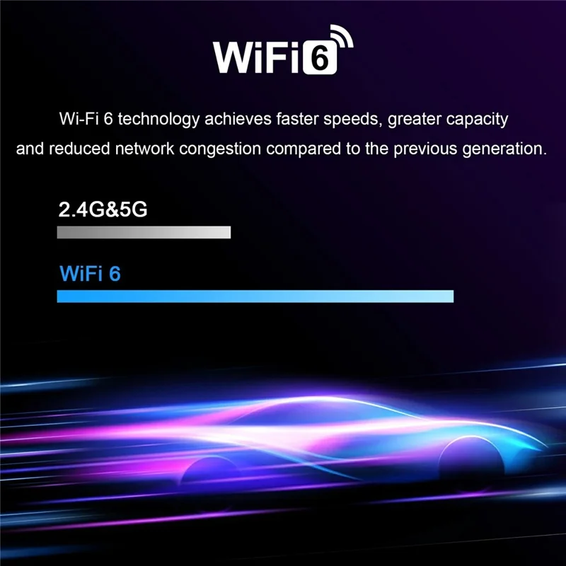 H96 Max M9 Set Top Box Android 14.0 8GB RAM 128GB ROM WiFi6 1000M LAN BT5.4 TV Box - EU Plug