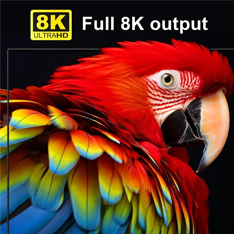 H96 Max M12 8K Ultra HD Android TV Box 4GB RAM 32GB ROM WiFi6 BT5.4 Media Player - UK Plug