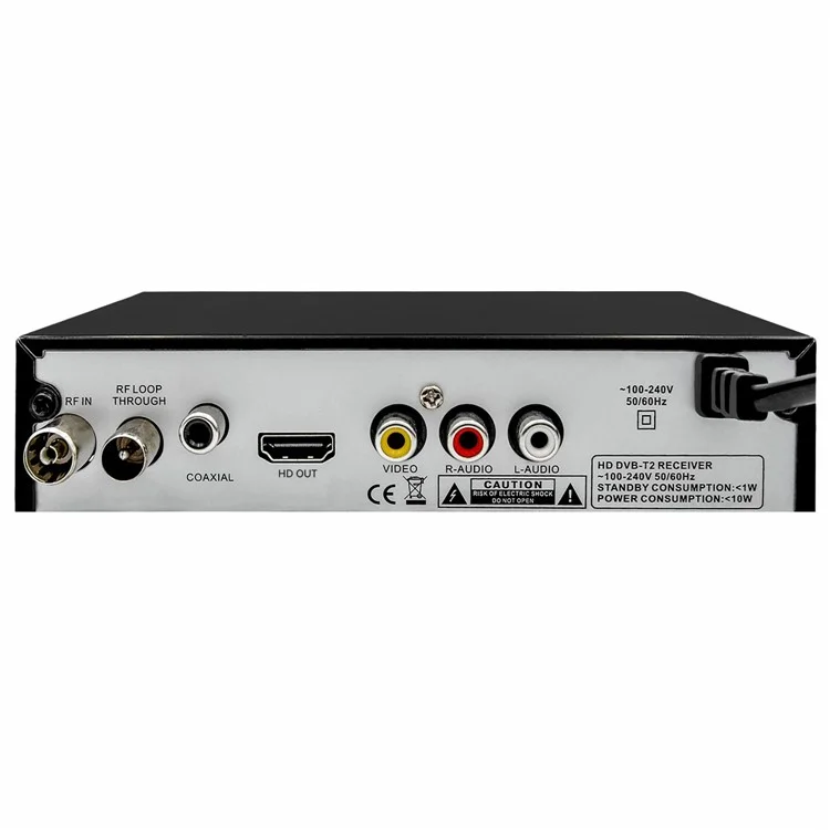 H.264 DVB-T2 U-002 WiFi TV Box Smart 1080P TV Box - US Plug