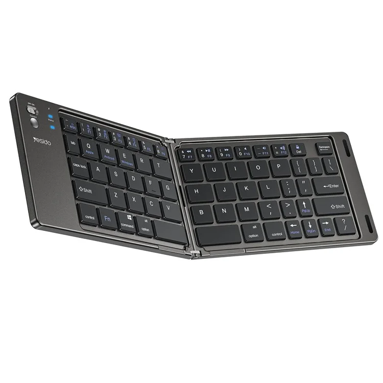 Yesido KB27 Ultra Slim Mini Zweifach Bluetooth-tastatur Für Macos Windows Ios