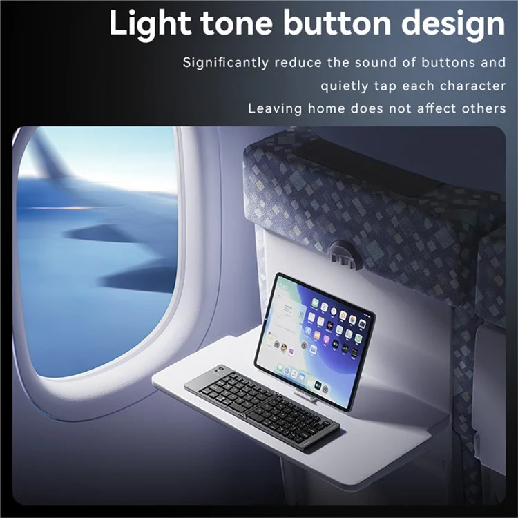 Yesido KB27 Ultra Slim Mini Zweifach Bluetooth-tastatur Für Macos Windows Ios