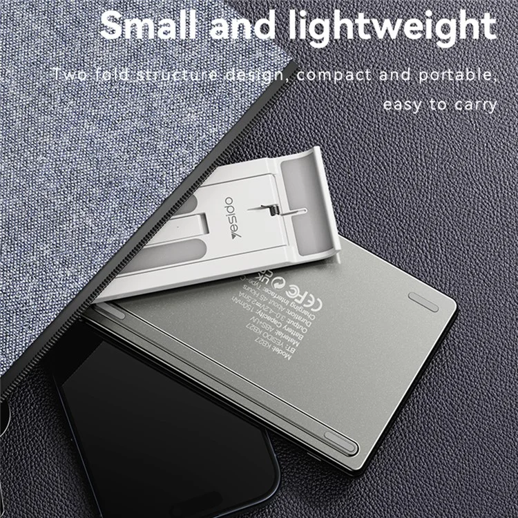 Yesido KB27 Ultra Slim Mini Zweifach Bluetooth-tastatur Für Macos Windows Ios