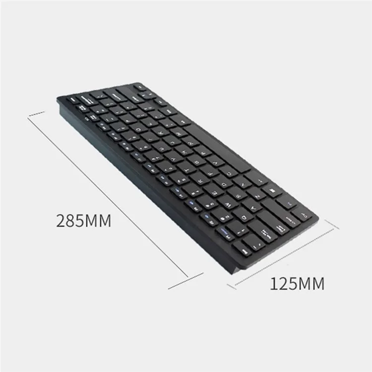 H263 2.4G Wireless Keyboard and Mouse Combo Set Spanish Layout Slim Silent Keyboard