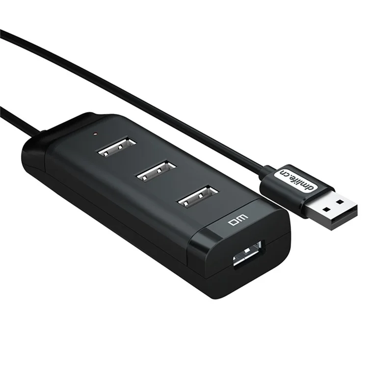 DM CHB006 4 Ports USB 2.0 Extension Hub High Speed Splitter for U Disk / Hard Drive / Mouse / Keyboard