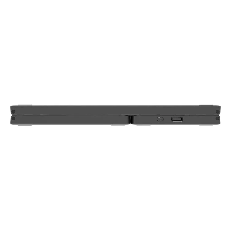 KF86 MAX Foldable Wireless Bluetooth-Compatible Keyboard with Touchpad - Grey