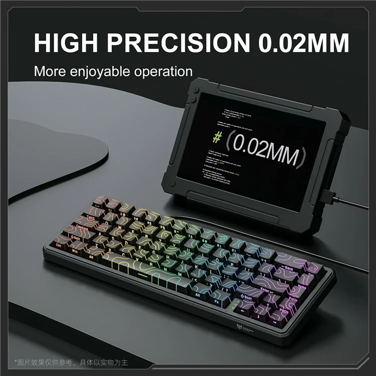 ONIKUMA G67 Wired Magnetic Axis Mechanical Keyboard 67 Keys Anti-Ghosting Hot-Swappable for Gaming / Office