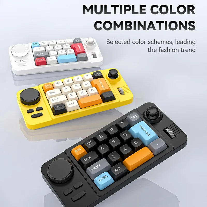 Teclado Gaming K811 de 19 Teclas con Retroiluminación RGB - Mecánico Programable - Negro