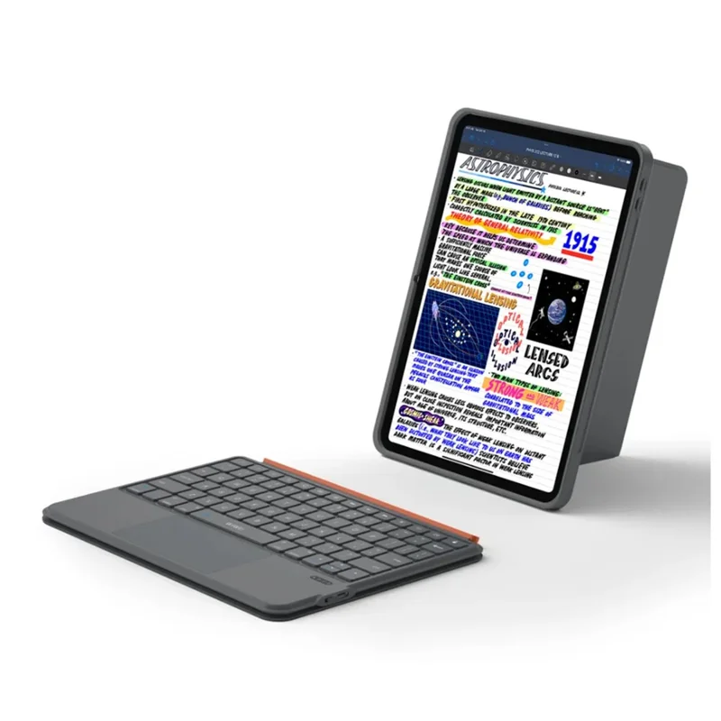 WIWU MK-005 For iPad Pro 11 (2024) 3 in 1 Magnetic Bluetooth-compatible Keyboard Full Coverage Leather Case