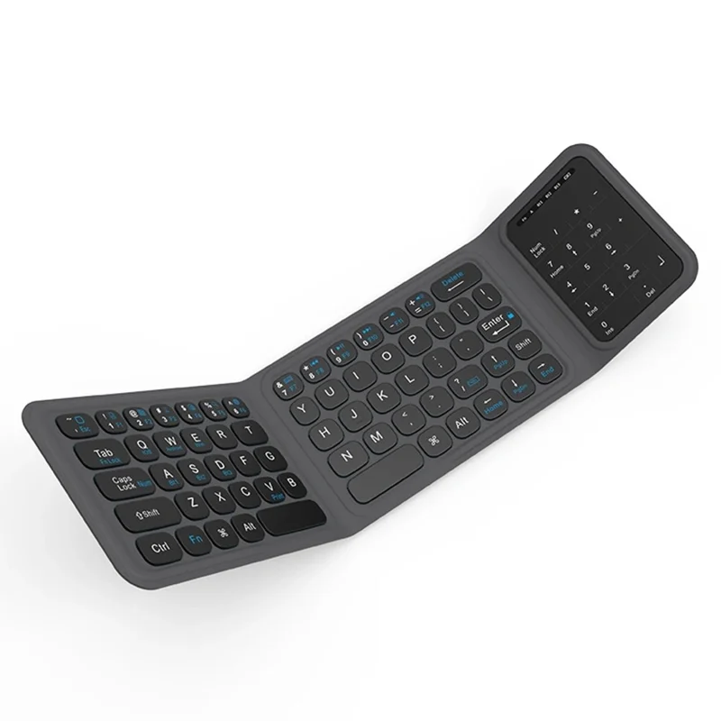 WIWU FMK-05 Foldable Wireless Keyboard for Laptop  /  Tablet  /  Smartphone Bluetooth-compatible Keyboard