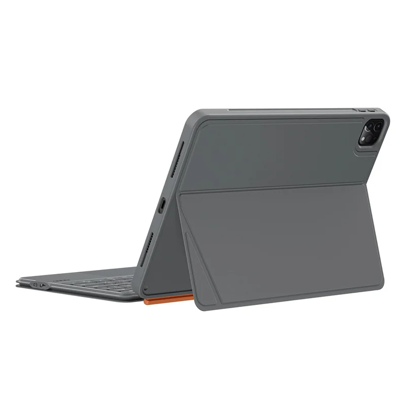 WIWU MK-005 For iPad Air 13 (2024) 3 in 1 Magnetic Bluetooth-compatible Keyboard Full Coverage Leather Case