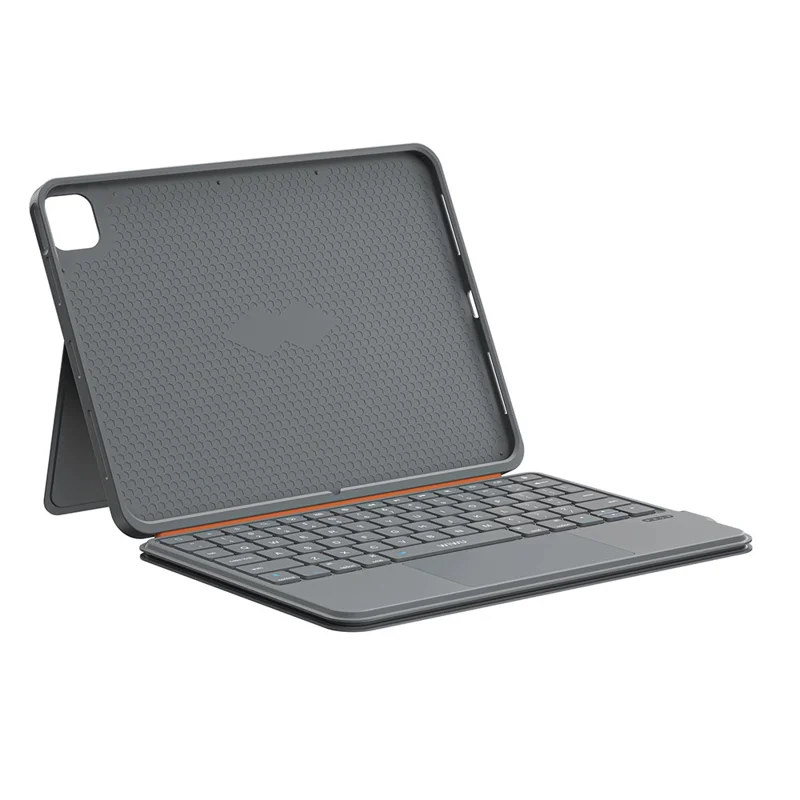WIWU MK-005 For iPad Air 13 (2024) 3 in 1 Magnetic Bluetooth-compatible Keyboard Full Coverage Leather Case