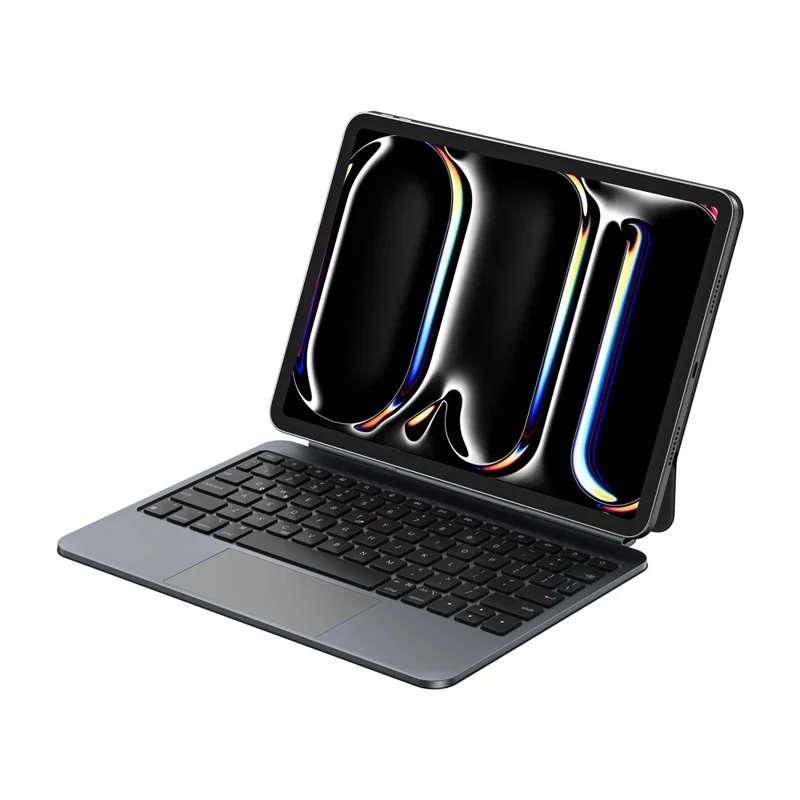WIWU MK-004 For iPad Air 11 (2025) / (2024) Bluetooth-Compatible Keyboard Magnetic Leather Tablet Protective Case
