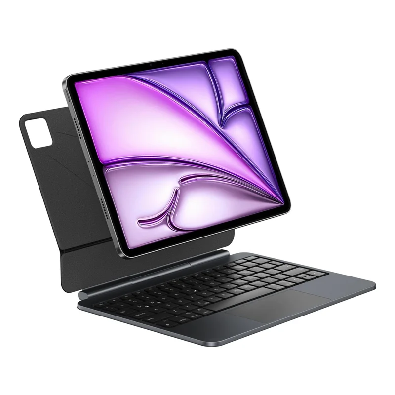 WIWU MK-004 For iPad Air 13 (2025) / (2024) Bluetooth-Compatible Keyboard Magnetic Leather Tablet Protective Case