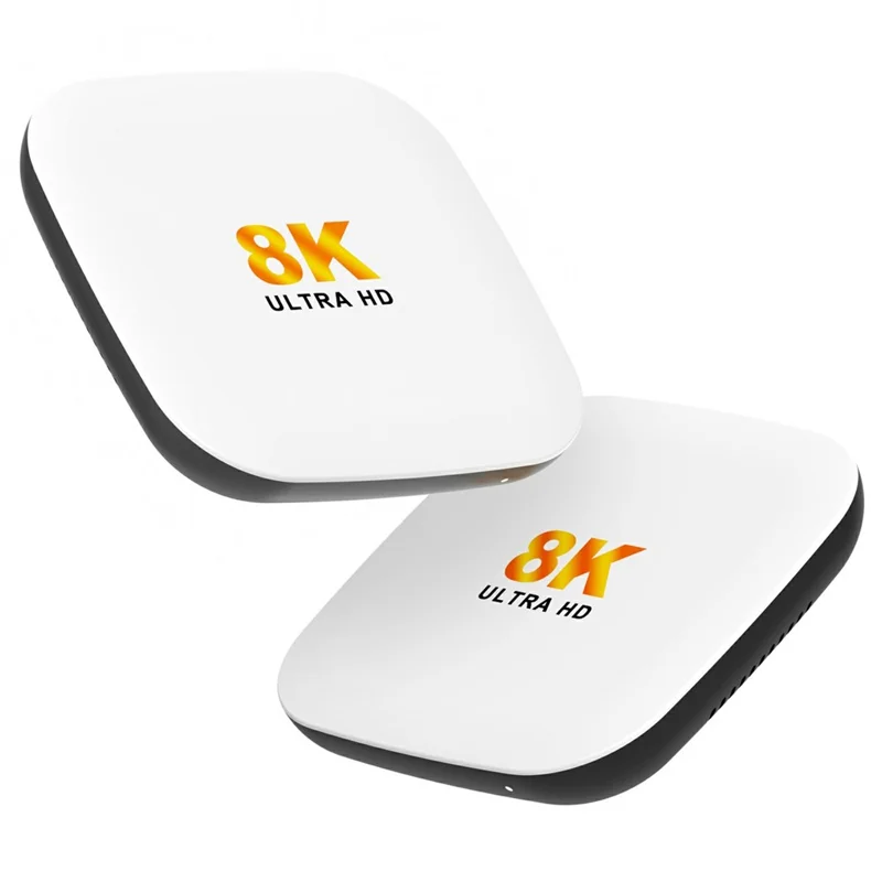 H96 MAX M2 Plus RK3528 Android 14.0 TV Box 4GB RAM + 32GB ROM 8K Ultra HD Streaming Device WiFi 6 BT5.4 Media Player - US Plug