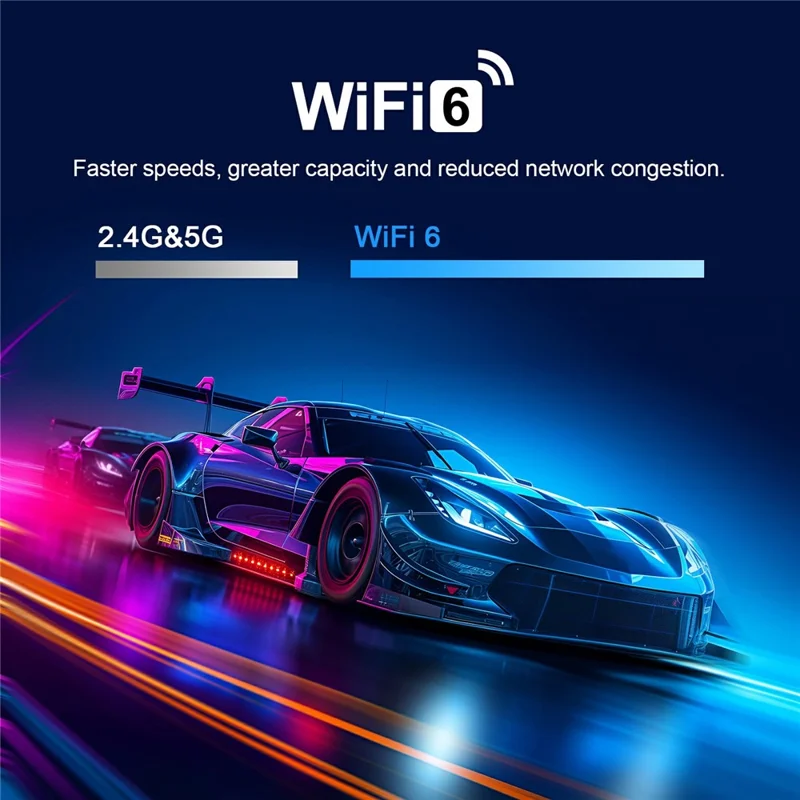 H96 MAX M2 Plus RK3528 Android 14.0 TV Box 4GB RAM + 32GB ROM 8K Ultra HD Streaming Device WiFi 6 BT5.4 Media Player - US Plug