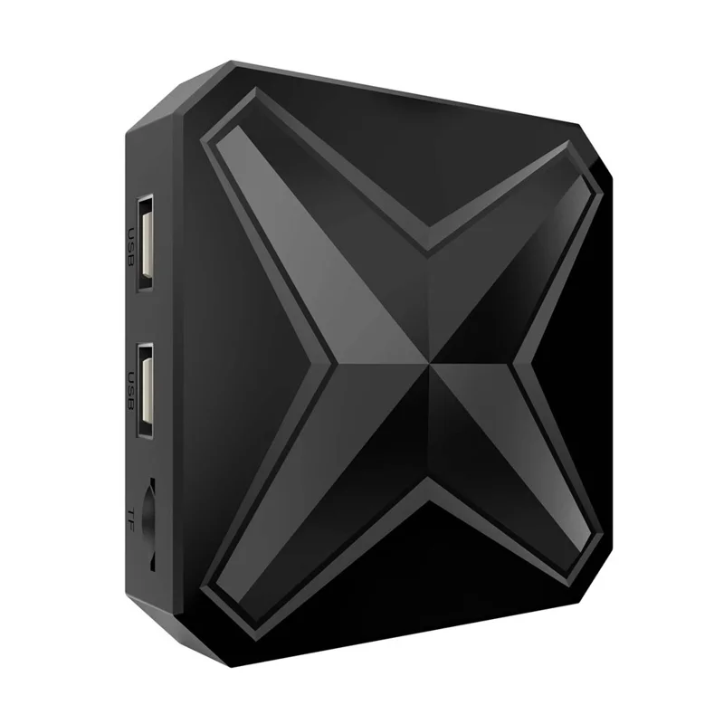 Q1 MINI+ 2G+16G TV Box RK3518 8K  /  4K WiFi 6 Dual Band Android 14 Bluetooth-compatible 5.4 Google Play Streaming Media Player - Black  /  EU Plug