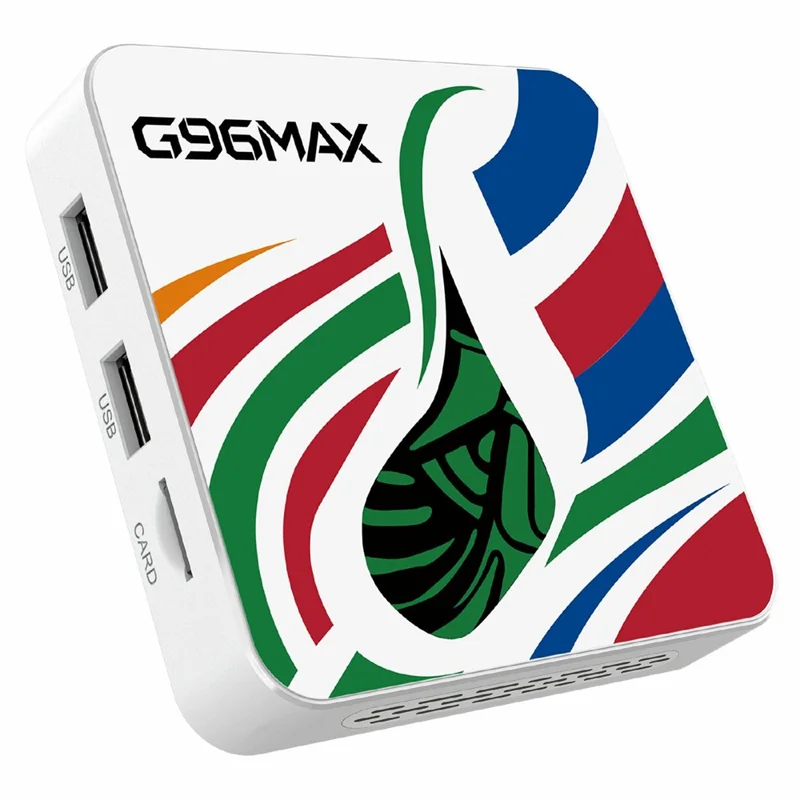 G96MAX Android 16 TV Box S905L 8K Media Player Dispositivo de Transmisión con Chromecast Integrado, 8+128GB - Enchufe de EE. UU.