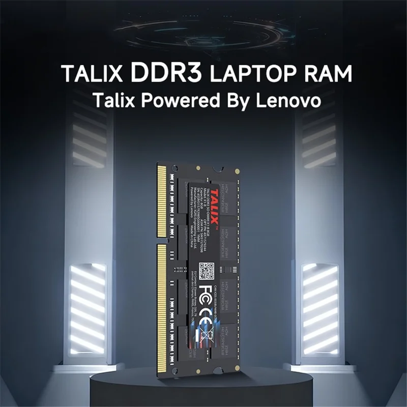 TALIX X1-B 4GB 1600MHz DDR3 Laptop RAM PC3-12800 SO-DIMM 204Pin 1.5V Memory Module