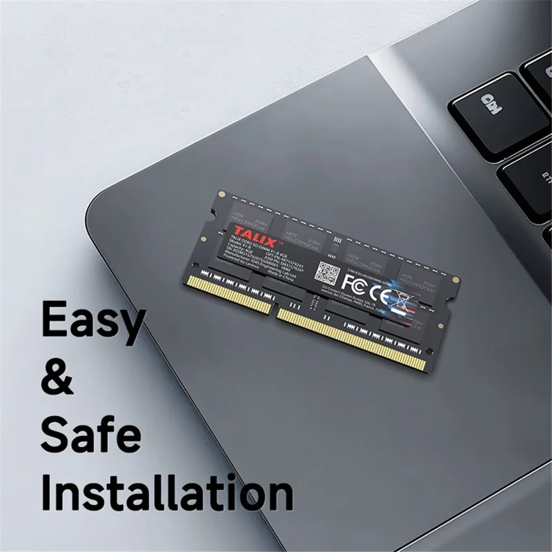TALIX X1-B 4GB 1600MHz DDR3 Laptop RAM PC3-12800 SO-DIMM 204Pin 1.5V Memory Module