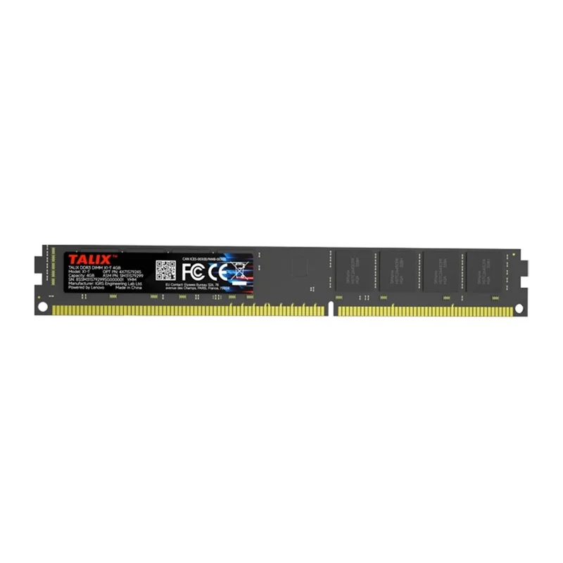 TALIX X1-T 4GB DDR3 1600MHz Desktop RAM DIMM 240-Pin PC3-12800 1.5V Non-ECC Memory Module for Intel AMD Desktop PC