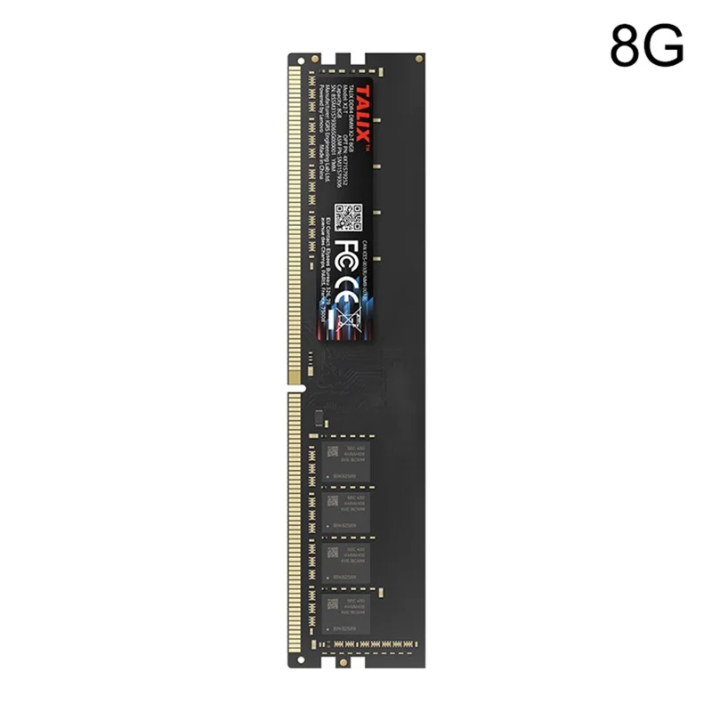 TALIX X2-T 8GB DDR4 3200MHz Desktop Memory High Performance DIMM Module for PC Gaming Office Multitasking