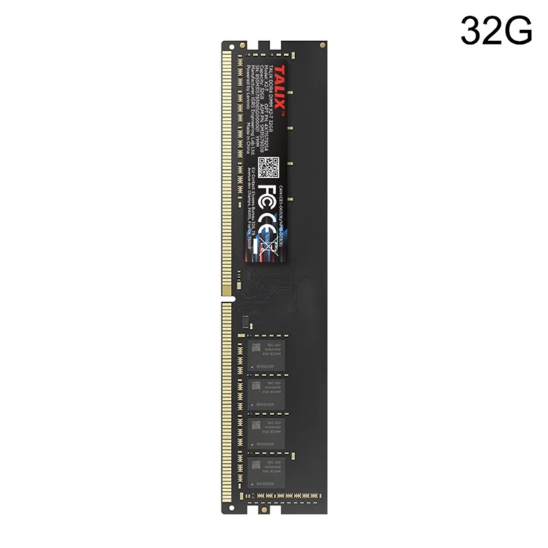 TALIX X2-T 32GB DDR4 3200MHz Desktop Memory High Performance DIMM Module for PC Gaming Office Multitasking