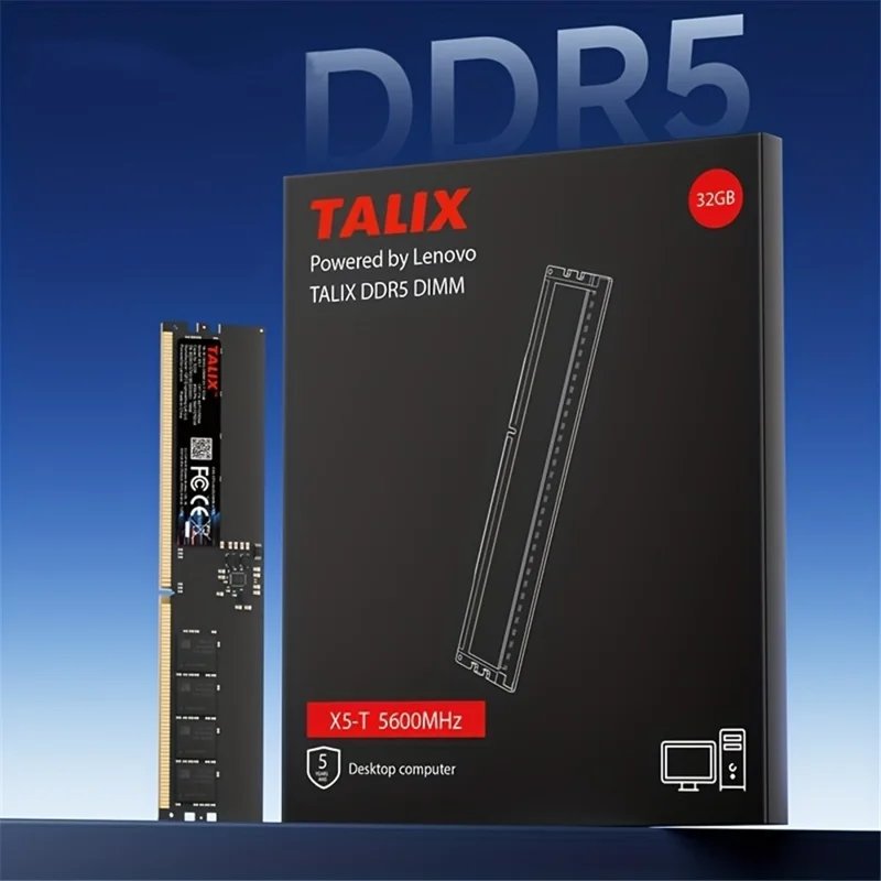TALIX X5-T 32GB DDR5 Desktop RAM 5600MHz UDIMM 1.2V Memory Module for Gaming Video Editing
