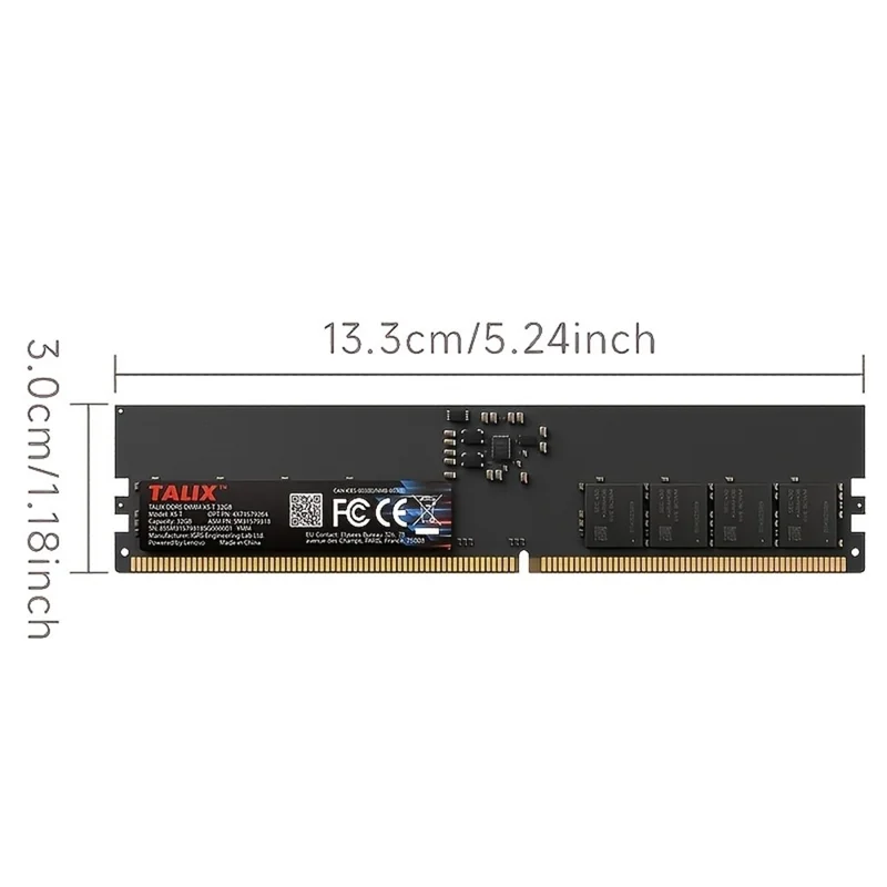 TALIX X5-T 32GB DDR5 Desktop RAM 5600MHz UDIMM 1.2V Memory Module for Gaming Video Editing