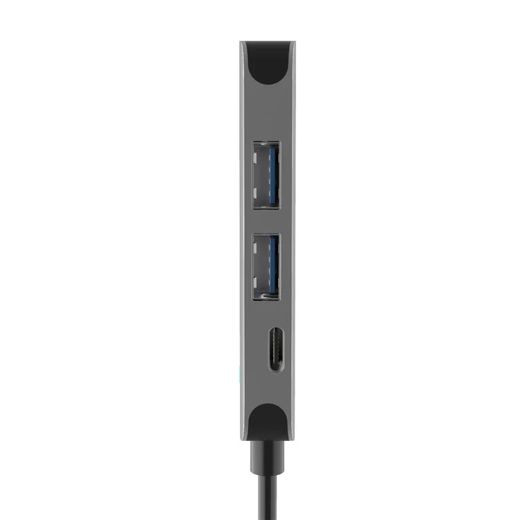 HUB MULTIFONCTIONS SEEWEI 4-EN-1 TYPE-C : TYPE-C VERS USB3.0+USB2.0+HDMI+TYPE-C