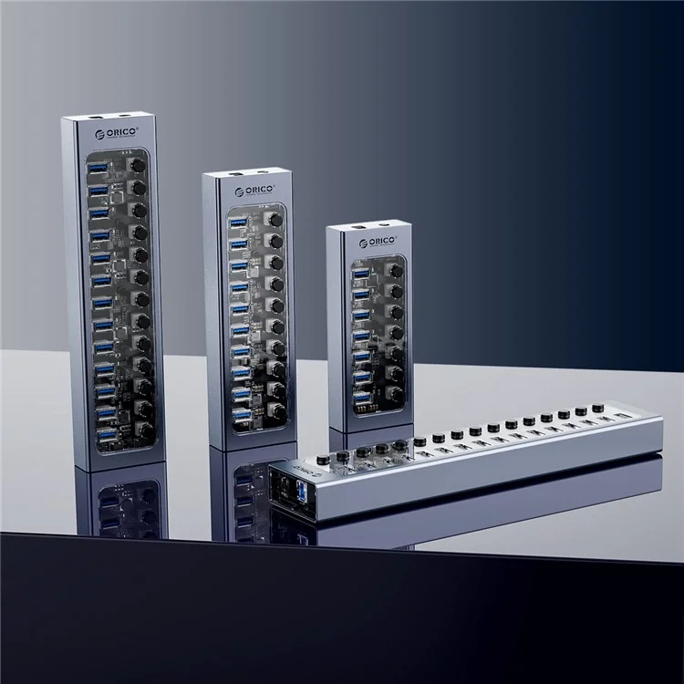 ORICO AT2U3-7AB 7 Ports USB3.0 5gbit/s Datenübertrag - au Plug