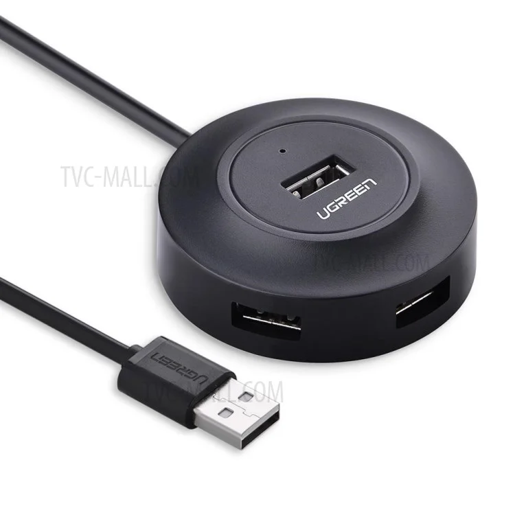 UGREEN 20277 4 Ports USB 2.0 Hub 480Mbps Data Transfer Adapter