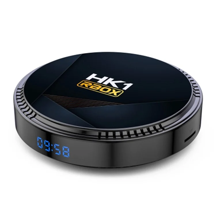 HK1 RBOX-H8-H618 Ultra HD 4K Output Mini Set-top Box Android 12 4GB+64GB TV Box Support 6K Video Decoding - Prise UE